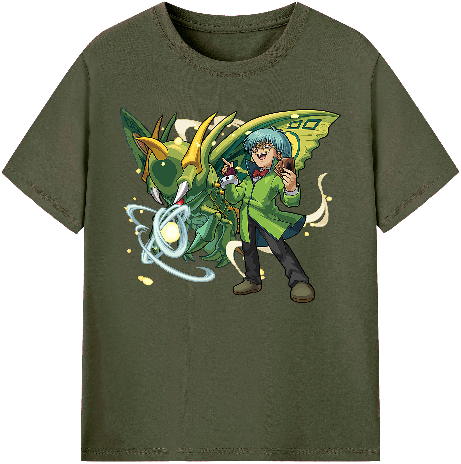 （画像用） 遊☆戯☆王 Yu-Gi-Oh! 綿100％ メンズ半袖Tシャツ｜肌触りやわらか＆通気性